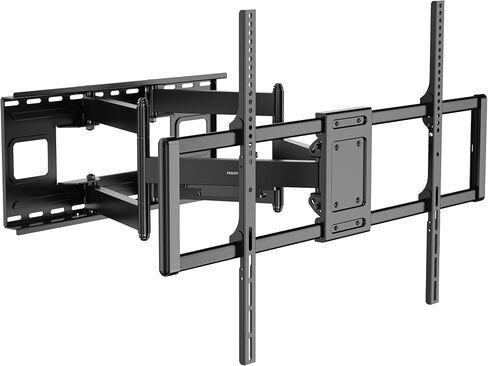 Mount-It! Heavy Duty XXL Full Motion TV Wall Mount for Extra Large TVs, max VESA 900x600, Holds up to 264lb, Swivel Tilt Extension Adjustable TV Mount for 60", 65", 70", 75", 80", 85", 90", 100 inch+ in Saudi Arabia