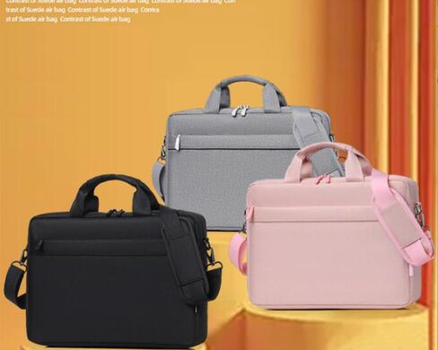 14-15 Inch Laptop Case with Shoulder Strap for Lenovo Flex 14,HP Chromebook 14/HP Stream 14,Acer Spin 3, Dell Inspiron 14, LG Gram 14, 14" Lenovo Dell Asus HP Acer Chromebook 14 inch Laptop Bag(Pink) in Saudi Arabia