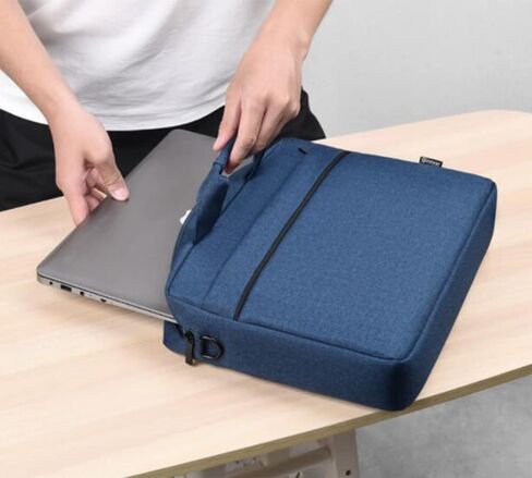 14-15 Inch Laptop Case with Shoulder Strap for Lenovo Flex 14,HP Chromebook 14/HP Stream 14,Acer Spin 3, Dell Inspiron 14, LG Gram 14, 14" Lenovo Dell Asus HP Acer Chromebook 14 inch Laptop Bag(Pink) in Saudi Arabia