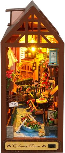 مجموعة أدوات غرفة بيت الدمى المصغرة DIY للمراهقين والبالغين - مدينة الحكايات الخيالية in Kuwait