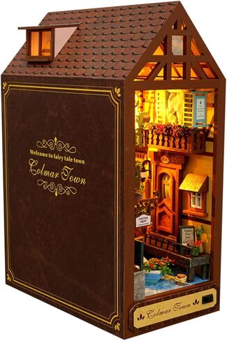 مجموعة أدوات غرفة بيت الدمى المصغرة DIY للمراهقين والبالغين - مدينة الحكايات الخيالية in Kuwait