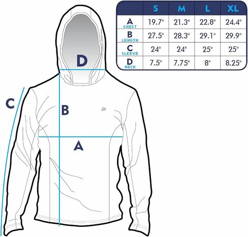 Mens Active Hoodie Beach FIshing Hiking Quick Dry 4-Way Stretch UV Protection Comfortable in Saudi Arabia