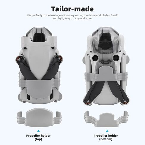 HeiyRC Propeller Holder Strap for DJI Mini 3 Pro Drone Fixed Fixator Props Blade Mount Stabilizer Protection Guard Accessory in Saudi Arabia