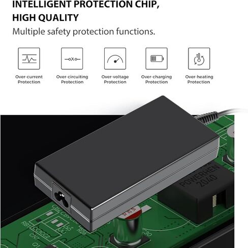 19V 120W Mini PC Adapter Compatible with FSP FSP120-ABBN2 MINISFORUM Elitemini B550 HX90 X500 AMD Ryzen YHY19006300 Intel NUC Kit Barebone Mini ITX PC Skull Canyon NUC6i7KYK PA-1900-32 Charger in Saudi Arabia