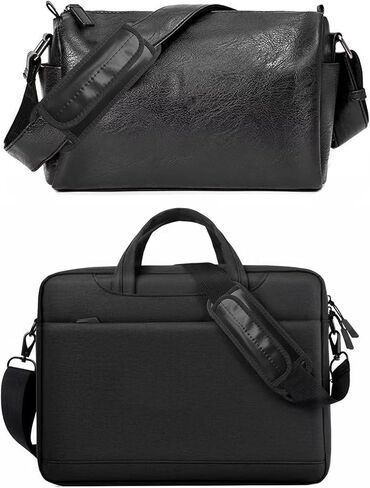 وسادات حزام الكتف العالمية، وسادة كتف جلدية بديلة، وسادة هوائية قابلة للإزالة للحقيبة، حقيبة الظهر، المراسلة، الكاميرا، صالة الألعاب الرياضية، الكمبيوتر المحمول، حزام الجيتار (أسود) in Kuwait