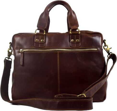 (A&Z style 1827) Genuine Leather Laptop Messenger Bag in Saudi Arabia