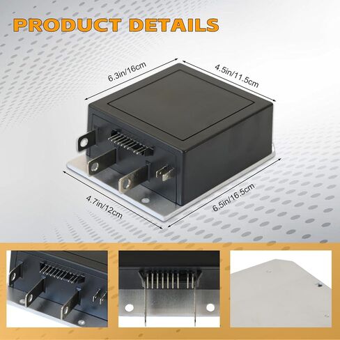 PANGOLIN 73144G06 Speed Controller 36V 300A 1206SX Compatible with E-Z-GO DCS Models with Sepex, Replace OE 73144-G06 in Saudi Arabia