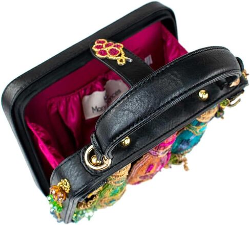 Mary Frances In the Spirit Beaded Top Handle Cocktails, Champagne Handbag, Multi in Saudi Arabia