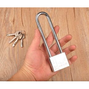 Long Lock Beam bike Padlock Anti-theft Door Cabinet Drawer Gate Lock with Keys lock long beam gym locker locker padlock glass door lock