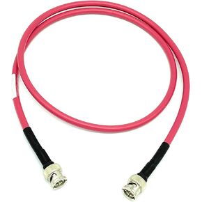 3G/6G HD SDI BNC RG59 Cable Belden 1505A - Red (15ft)