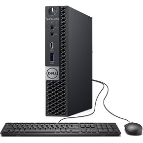 Dell Optiplex 7060 Mini Desktop PC Intel Core i5-8500T 16GB RAM DDR4 512GB SSD, WiFi, Mouse & Keyboard, Windows 11 (Renewed)