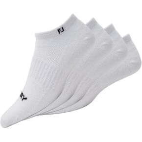 حذاء FootJoy للرجال 2023 ProDry خفيف الوزن، قطعتين، أبيض، يناسب مقاس الحذاء 7-12