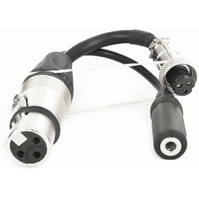 XLR to GX12 3 Pin Female Adapter - Compatible with Cycle Satiator Charger