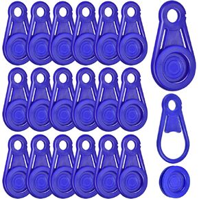 20 Pack Tarp Grabbers Movable Tarp Clips for Outdoor Camping, Tent, Awning, Banner, Cover, Tarps and Plastic Sheeting