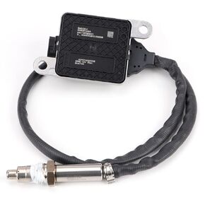 Outlet NOx Nitrogen Oxide Sensor A0101532328 Fit for Mercedes-Benz 2016-2022 Freightliner Cascadia 2012-2019 Western Star Engine Detroit Diesel DDE DD13 DD15 Replaces 904-6025 5WK97339A.