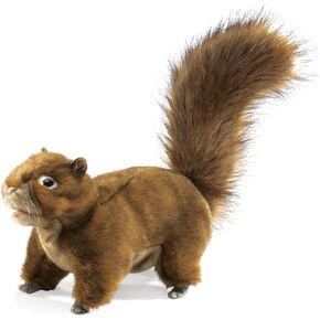 Folkmanis Red Squirrel Hand Puppet, 1 ea
