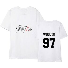 JUNG KOOK Kpop Stray Kids Shirt Bangchan Felix Hyunjin Changbin Woojin Jeongin Jisung Minho Seungmin T-Shirt Tee