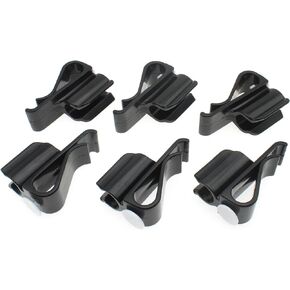 GWAYN 6 Pcs Golf Putter Clip Golf Club Bag Clips On Putter Clamp Holder for Organizer Ball Putter Accessories