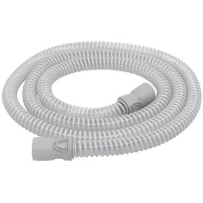 2-Pack LifeSource Premium 15mm Slim CPAP Hose, Lightweight Medical Grade, Made in USA, 6-Foot Slim CPAP Hose, Compatible with All Major CPAP Machines, Gray