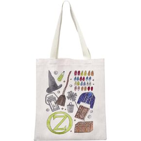 Wicked The Musical Inspired Gift Wicked Musical Tote Bag Elphaba And Glinda Shopping Bag Musical Theater Fans Gift