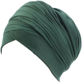 African Turban Head wraps for Women - Pre tied Soft Long Headscarf Shawl Hair Chemo Headwear Grate For Daily Use