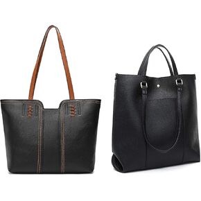 Montana West Cross-stitch Tote Bag and Top Handle Handbag Set in Kuwait