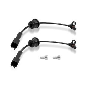 ABS Wheel Speed Sensor Rear Fit for Chevy Equinox GMC Terrain 2010-2017 Replace 25913456 23348259, 2PCS