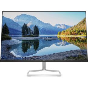 شاشة HP M24fe FHD مقاس 23.8 بوصة IPS AMD FreeSync 5 مللي ثانية GtG وقت استجابة Eyesafe معتمد على الشاشة عناصر تحكم على الشاشة وضع الضوء الأزرق المنخفض مضاد للتوهج، أسود (متجدد) in Kuwait