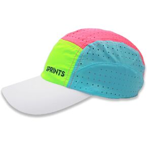 Sprints Race Day Performance HyperG Racing Cap | The Lightweight, Quick Dry, Running, Sport Hat, One Size, Unisex (Brisk Out The Blocks)