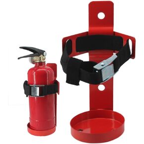 Fire Extinguisher Mount,Wall Mounted Bracket,Compatible with 2.5 lb Fire Extinguishers,Stainless Steel (2.5LB Stainless Steel 1pcs)