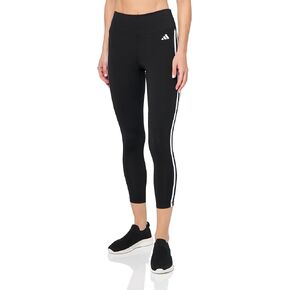 adidas Women's Plus Size Train Essentials 3-Stripes High-Waisted 7/8 Leggings