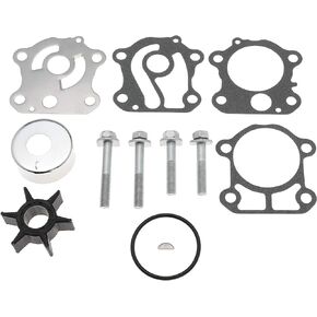 6H3-W0078-02 Water Pump Impeller Repair Kit for Yamaha 50 60 70 HP Outboard 1997-UP Replace for Sierra 18-3465 6H3-W0078-02-00 6H3-W0078-00