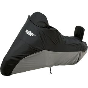 4-459BC Black/Charcoal Cruiser Motorcycle Cover