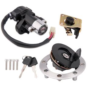 Ignition Switch Gas Cap Cover Seat Lock Key for Suzuki Katana GSXR600 GSXR750 GSX600F GSX750F TL1000R TL1000S GSX600 GSX1200 - Gsxr 600 750 Ignition Switch