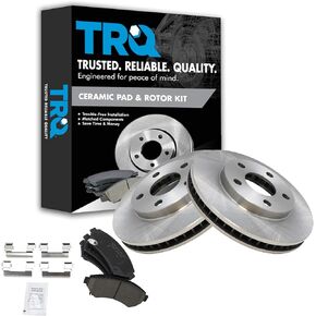 Front Ceramic Brake Pad & Rotor Kit Set for Buick Chevy Olds Pontiac