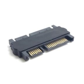 Chenyang 3.5 & 2.5inch SATA 22Pin 7+15 Male to SATA 22P 7+15 Male Extension Convertor Straight Adapter
