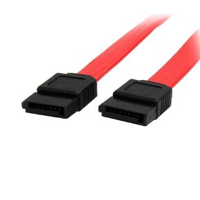 StarTech.com 6in SATA Serial ATA Cable - SATA cable - Serial ATA 150/300 - SATA (F) to SATA (F) - 5.9 in - red - SATA6