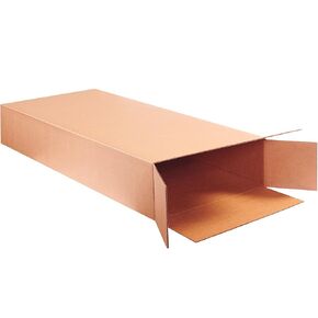 Aviditi HD20850FOLMS Heavy-Duty Side Loading Moving boxes, 20"L x 8"W x 50"H, (Pack of 5), 8" width, 50" Height, 20" Length, Kraft (Pack of 5)