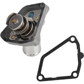 HARUMA 21200-4W01B Engine Coolant Thermostat Housing w/Gasket Compatible with 2003-2008 For Infiniti Fx35/ 03-07 G35/ 01-03 Qx4 ; 2003-2006 For Nissan 350z; 2001-2004 For Nissan Pathfinder