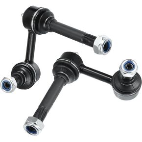 X AUTOHAUX 2pcs Front Sway Bar Links Kit K750193 K750194 Stabilizer End Link Replacement Suspension Kit for INFINITI EX37 G35 M56 Q50 Q70 for Nissan 370Z