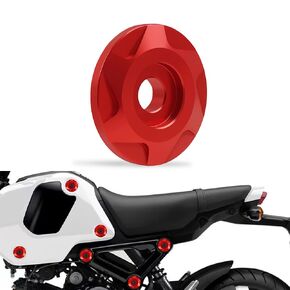 12 Pcs Fairing Washers Colored Side Panel Dress Up Cover Verge Garnish Washers Replacement for Honda Grom MSX125 2022 2023 2024 (Purple)