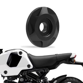 12 قطعة من غسالات الهدايا الملونة ذات اللوحة الجانبية غطاء حافة غسالات الزينة بديلة لسيارة Honda Grom MSX125 2022 2023 2024 (أرجواني)