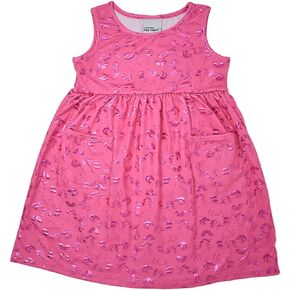 Baby Girls' UPF 50+ Dahlia Sleeveless Dress W/Pockets
