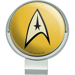 GRAPHICS & MORE Star Trek Shield Golf Hat Clip with Magnetic Ball Marker Collection