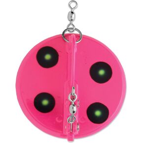 Luhr-Jensen 1 Dipsy Diver Flo. Pink/Chartreuse UV/Chrome