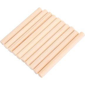 10Pcs Violin Sound Post, Durable Spruce Violin Column Columna Sound Post Parts Accessories for 3/4 4/4 Violins