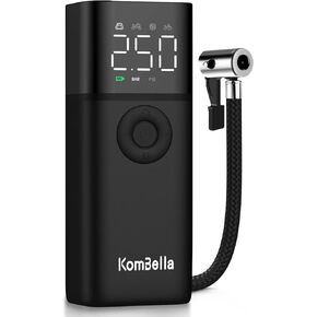 Tire Inflator Portable Air Compressor, 150PSI Faster Air Pump for Car Tires, Portable Tire Inflator with Emergency LED Light, Durable Aluminum Body for Car, Motorcycle, Bike, Balls