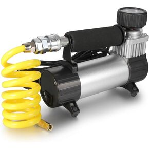 Dromedary Portable Air Compressor Electric Auto Car Tire Inflator Pump with Storage Box 12v 35L/Min