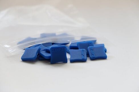 واقيات نهاية مشبك خرطوم أزرق من Worm Gear من CLAMP-AID لنطاقات عريضة 1/2 بوصة. عبوة من 20 قطعة. اللون: أزرق in Kuwait