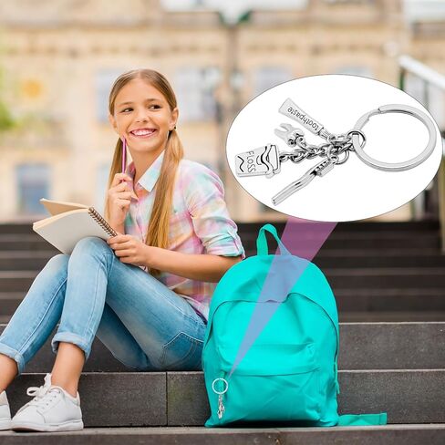 12 قطعة سلسلة مفاتيح الأسنان سبيكة طبيب الأسنان كيرينغ فرشاة الأسنان معجون الأسنان الخيط سحر سلاسل المفاتيح للنساء الرجال هدية أو هدايا التخرج in Kuwait